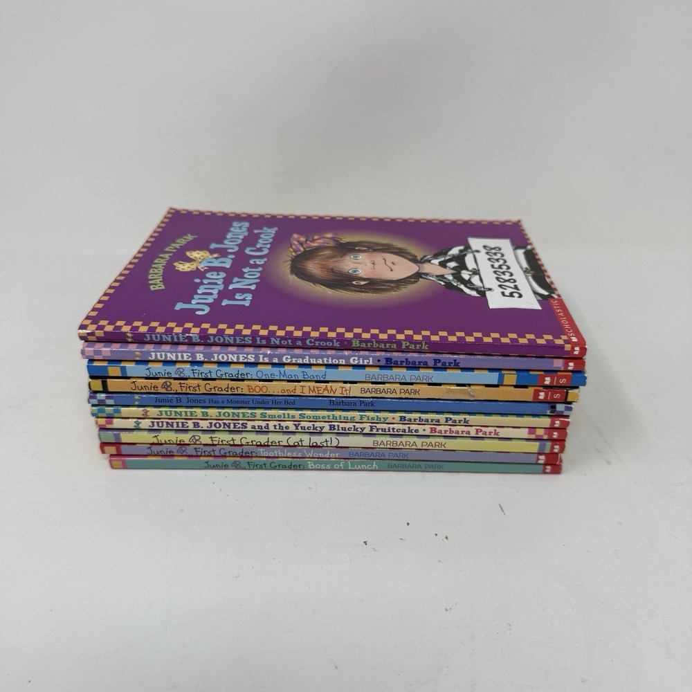 Lot of 10 Junie B. Jones Books by Barbara Park Paperback